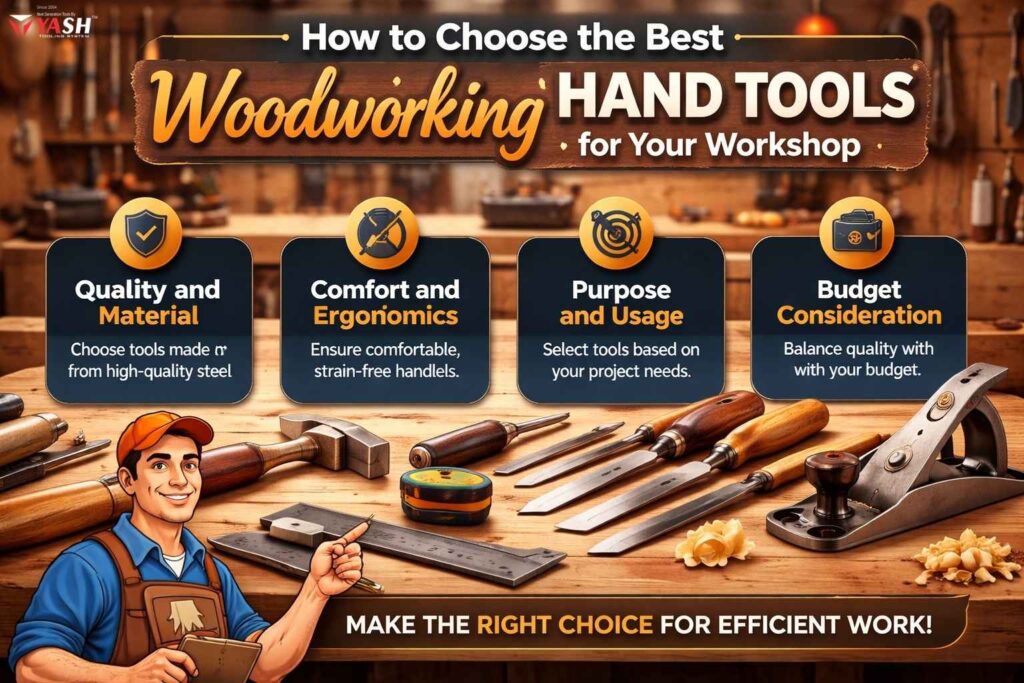 How to Choose the Best Woodworking Hand Tools for Your Workshop