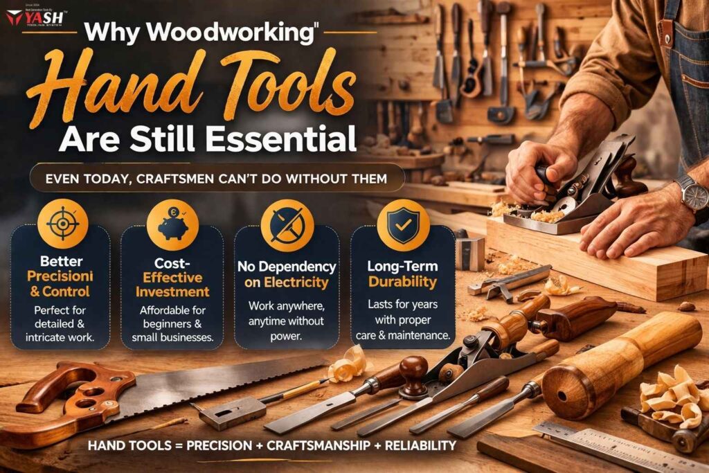 Why Woodworking Hand Tools Are Still Essential