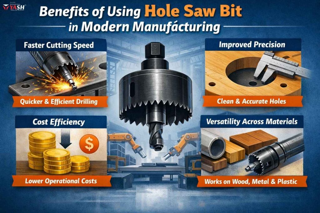 Benefits of Using Hole Saw Bit in Modern Manufacturing